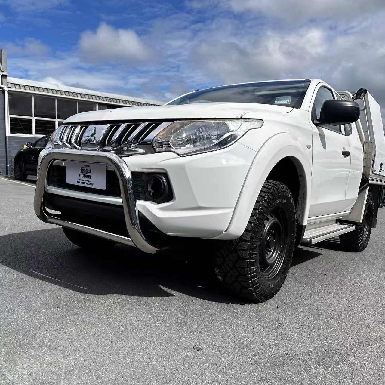 Nudge Bar Mitsubishi Triton 2015-2019 chrome