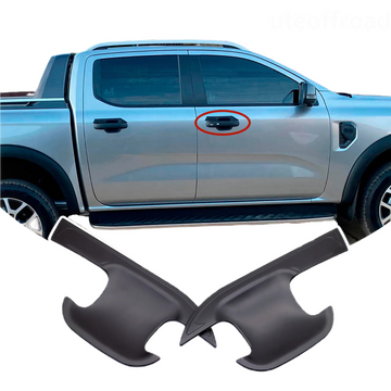 DOOR BOWL INSERTS Ford Ranger 2022+ New RANGER PX4 Matte black