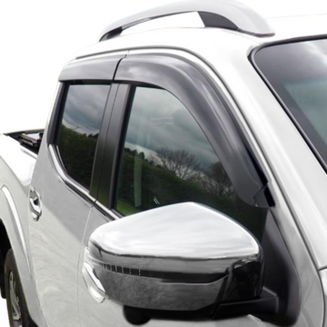 DOOR VISORS/ WINDOW MONSOONS  Weather Shields Nissan Navara NP300 2015-2020/2021+