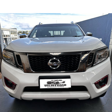 Headlight Covers Nissan Navara NP300 2015-2020 /SL 2021+ Matte Black