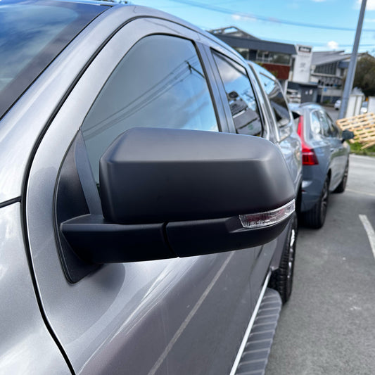 Mirror Covers  Ford Ranger 2022+ New RANGER PX4 Matte black/Everest 2022+ New Everest