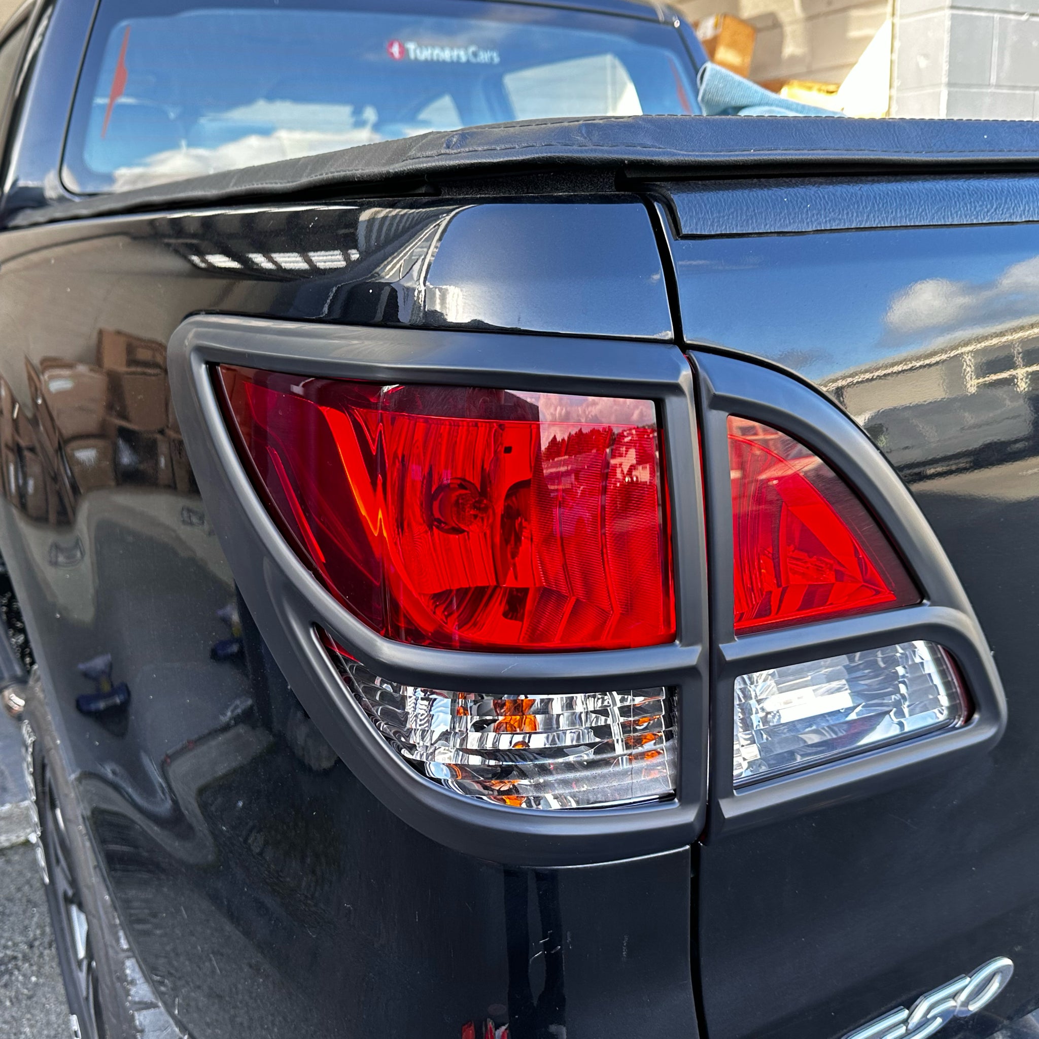 Taillight covers MAZDA BT 50 2012-2020 Matte Black