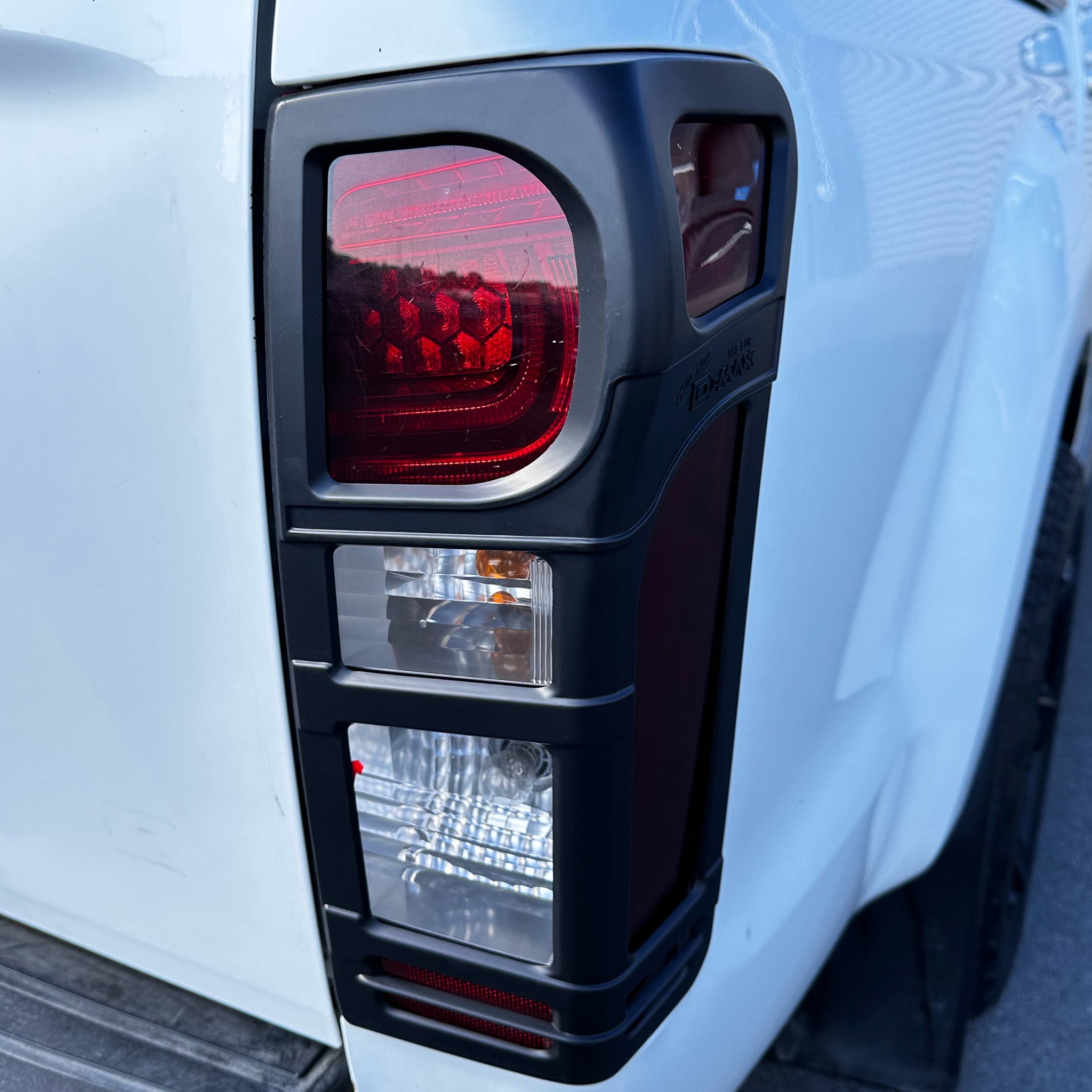 Taillight Covers ISUZU D MAX 2012-2020 Matte Black