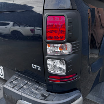 Taillight Covers Holden COLORADO 2012-2019 Matte Black