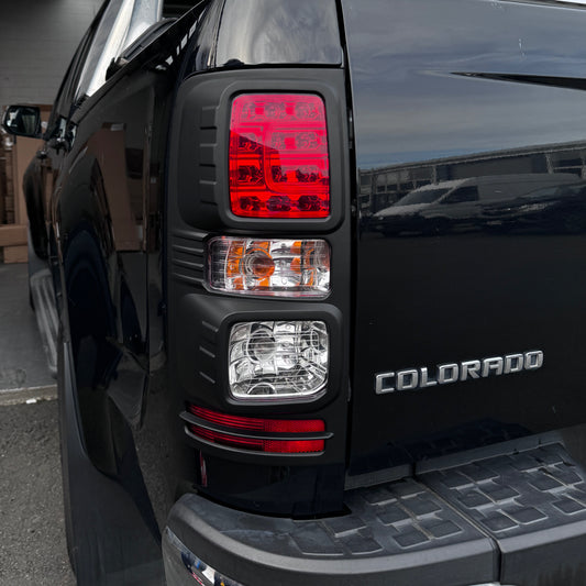 Taillight Covers Holden COLORADO 2012-2019 Matte Black