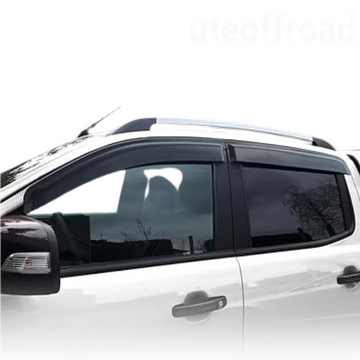 DOOR VISORS/ WINDOW MONSOONS  Weather Shields Ford Ranger PX1 PX2 PX3 2012-2021