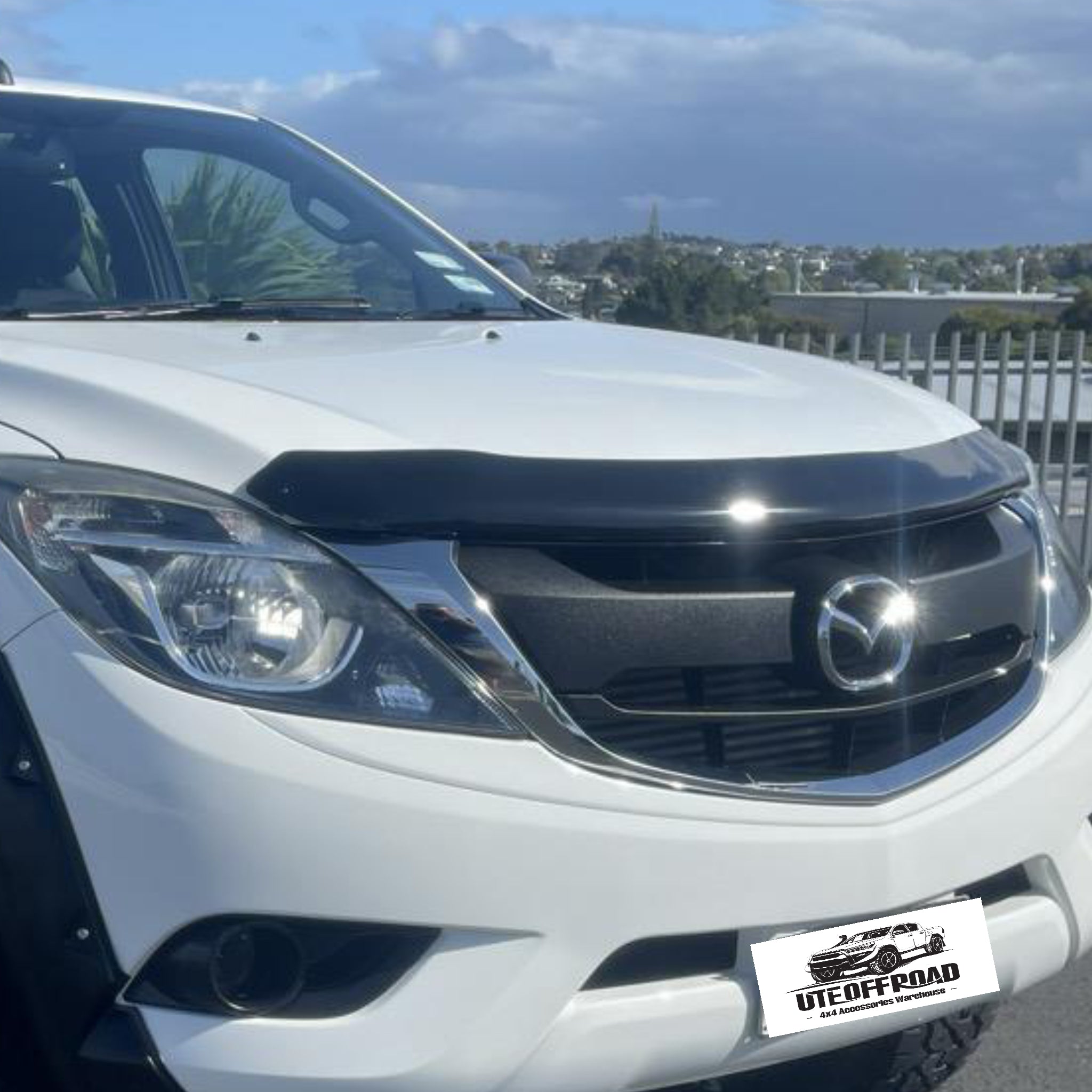 Bonnet Guard Protector Stone Guard Mazda BT50 2012-2020