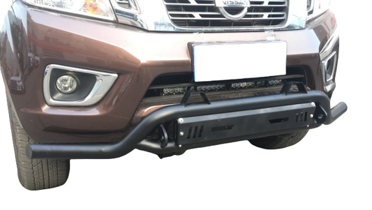 Nudge Bar Nissan Navara NP300 2015-2020/Navara 2021+  Black