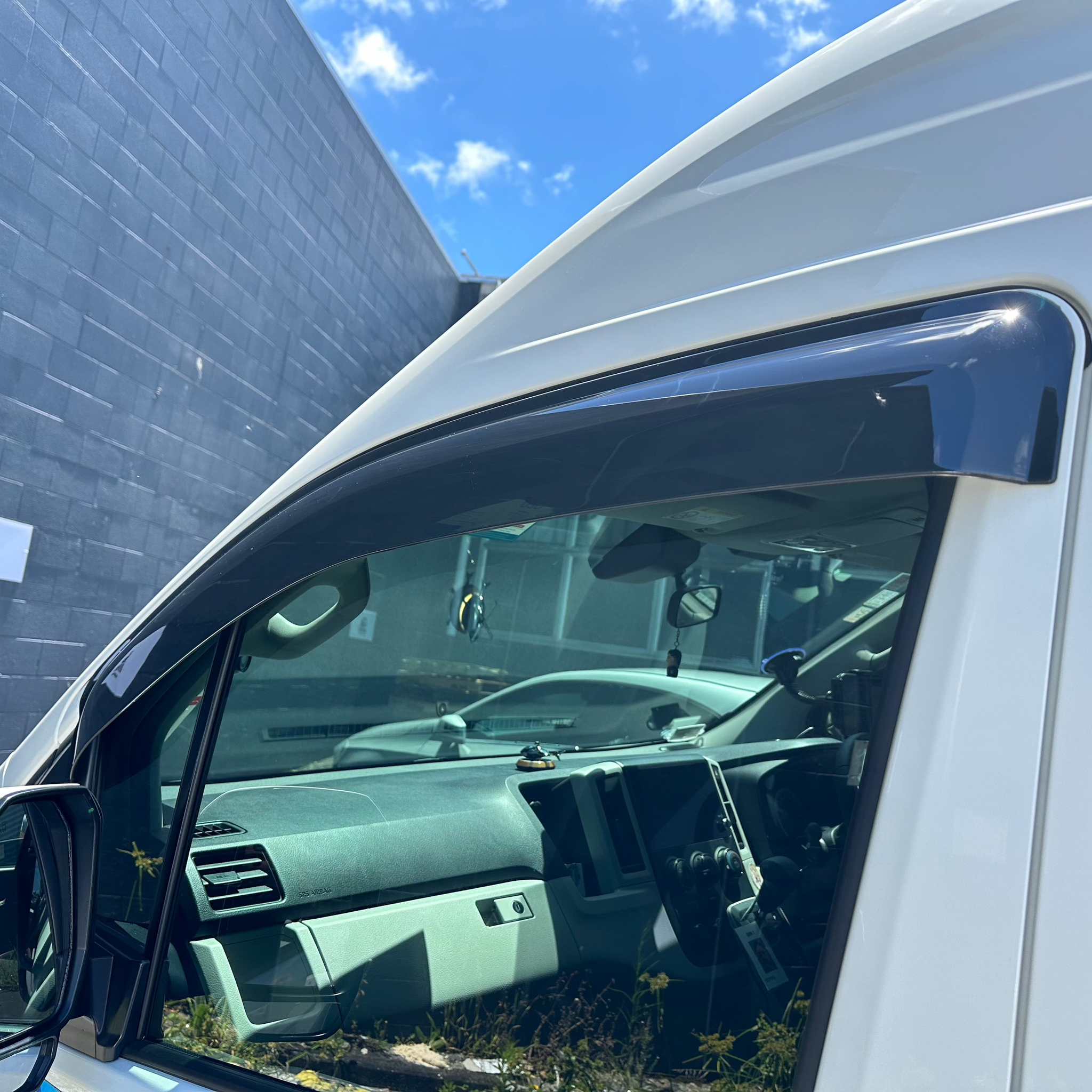 DOOR VISORS/ WINDOW MONSOONS  Weather Shields Toyota Hiace 2019+