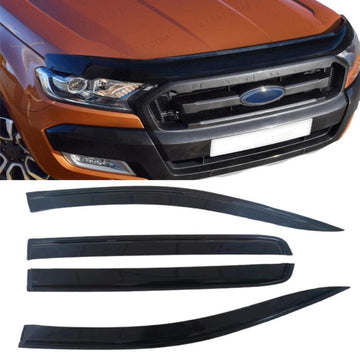 Monsoon Weathershields and Bonnet Guard Ford Ranger PX2 PX3 2016-2021