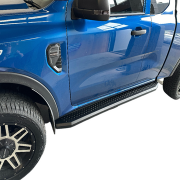 Side Step Running Board Ford Ranger 2022+ New Ranger/Everest 2022+ New Everest  F3 Black Steel