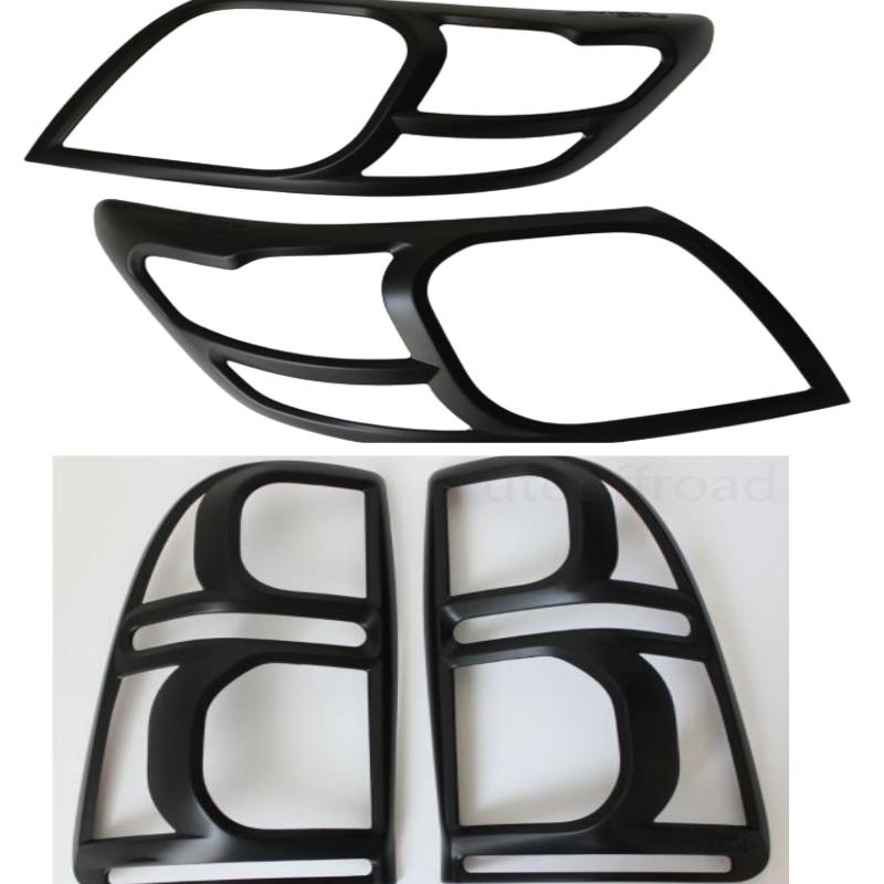 Headlight Covers and Taillight Covers Toyota Hilux vigo 2012-2015