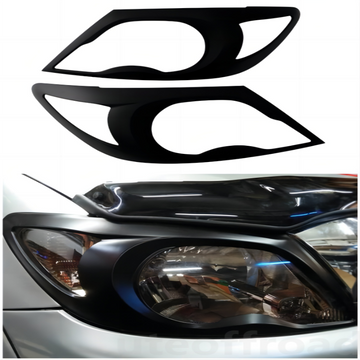 Headlight Covers Toyota Hilux Vigo 2005-2012 Matte Black