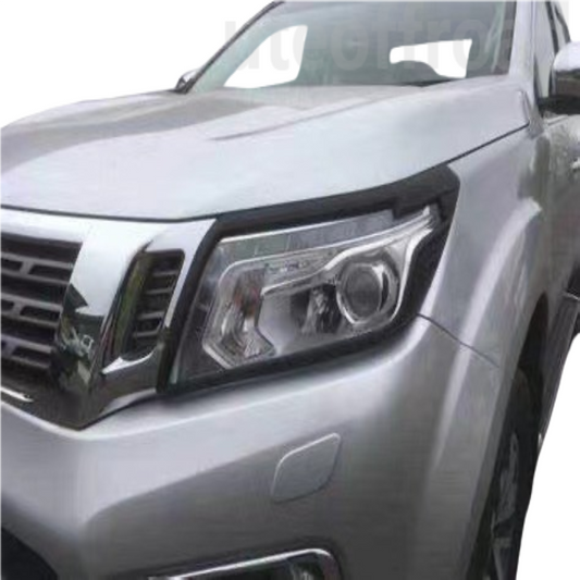 Headlight Covers Nissan Navara 2021+/ST/ST-X Matte black