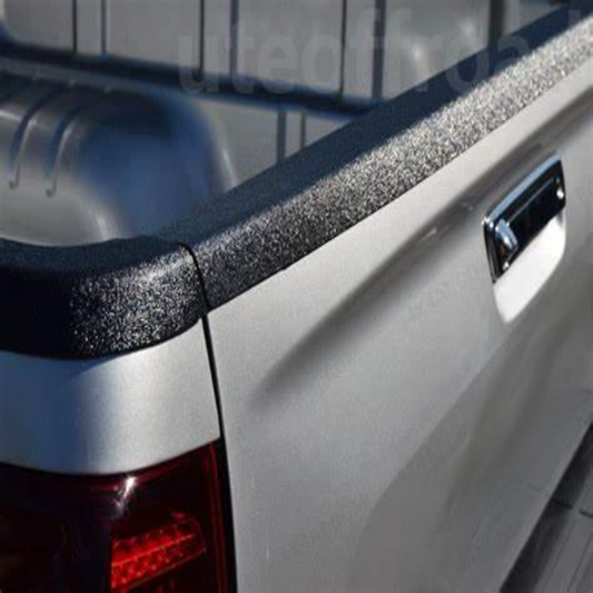 Bedside Rail Covers / Wellside Caps ISUZU D MAX 2021-2023 Matte Black